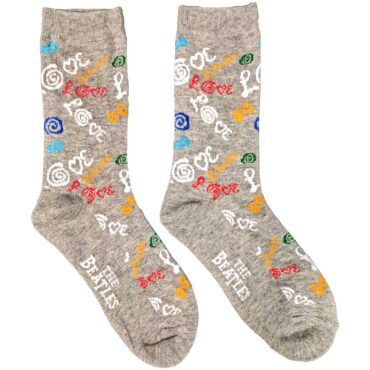 The Beatles Ankle Socks: Love (UK Size 7 - 11)