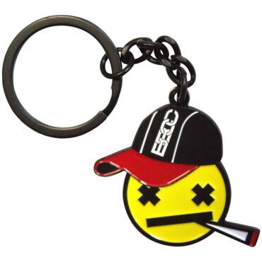 Bad Boy Chiller Crew Keychain: Emoji Logo
