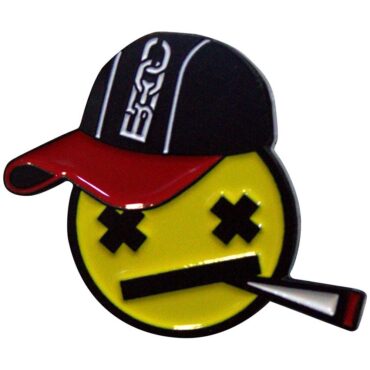 Bad Boy Chiller Crew Pin Badge: Emoji Logo