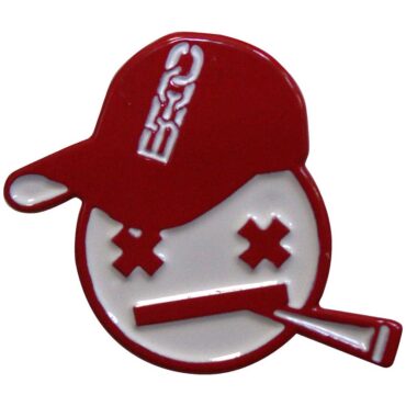 Bad Boy Chiller Crew Pin Badge: Red Emoji