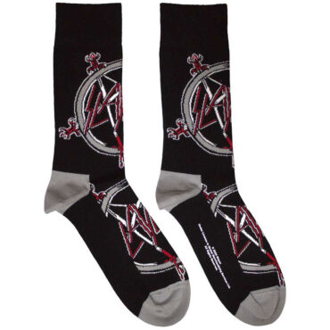 Slayer Ankle Socks: Pentagram (Black) (UK Size 4 - 7)