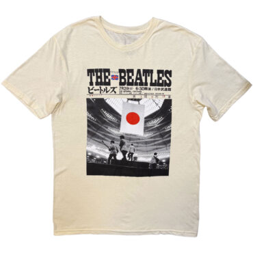 The Beatles T-Shirt: At the Budokan (Off White)