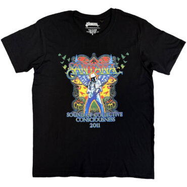 Santana T-Shirt: Collective Consciousness Tour '11 (Black)